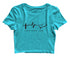 Faith. Hope. Love ECG Christianity Womens Crop Tops